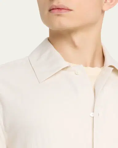 AURALEE Herringbone Wool Shirt | Thumbnail 5