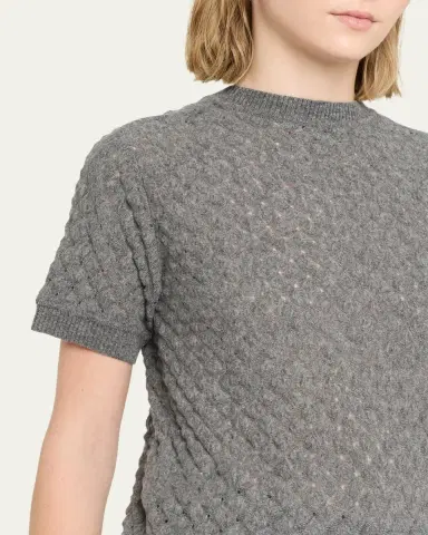 Missoni Raschel Laced Cashmere Sweater | Thumbnail 5 Missoni Raschel Laced Cashmere Sweater | Thumbnail 5