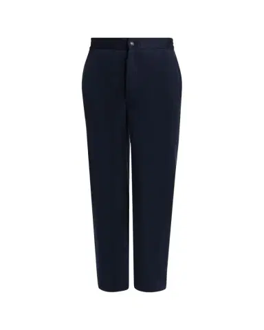 Giorgio Armani Men's Relaxed-Fit Cupro Trousers | Thumbnail 1 Giorgio Armani Men's Relaxed-Fit Cupro Trousers | Thumbnail 1