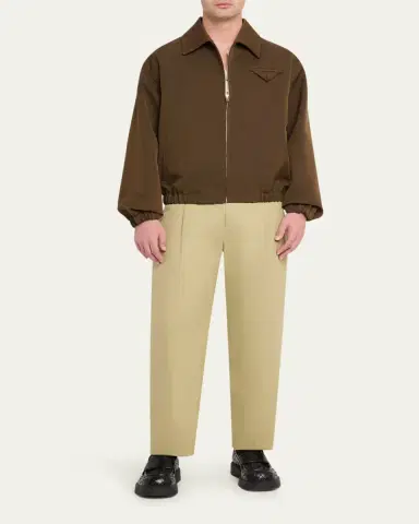 Bottega Veneta Men's Wool Blouson Jacket | Thumbnail 2 Bottega Veneta Men's Wool Blouson Jacket | Thumbnail 2