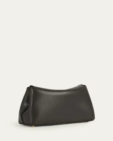 TOTEME Mini T-Lock Leather Clutch Bag | Thumbnail 2 TOTEME Mini T-Lock Leather Clutch Bag | Thumbnail 2