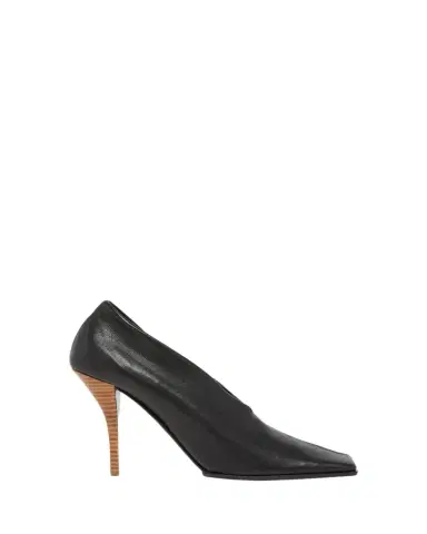 Alaïa 90mm Square-Toe Leather Pumps | Thumbnail 1