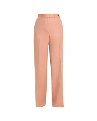 Kiton Wool-Silk Herringbone Straight-Leg Trousers | Thumbnail 1