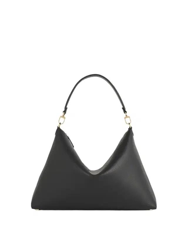 Medium Bevel Leather Tote Bag
