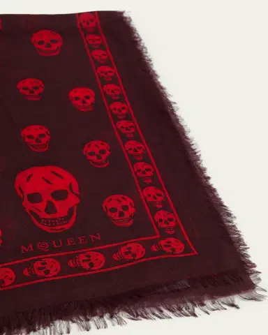 Alexander McQueen Men's Abstract Skull Scarf | Thumbnail 4