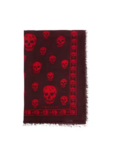 Alexander McQueen Men's Abstract Skull Scarf | Thumbnail 1