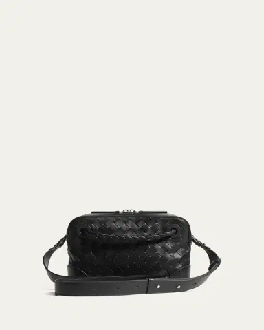 Bottega Veneta Men's Andiamo Intrecciato Leather Messenger Bag | Thumbnail 2 Bottega Veneta Men's Andiamo Intrecciato Leather Messenger Bag | Thumbnail 2
