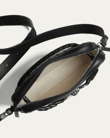 Bottega Veneta Men's Andiamo Intrecciato Leather Messenger Bag | Thumbnail 3 Bottega Veneta Men's Andiamo Intrecciato Leather Messenger Bag | Thumbnail 3
