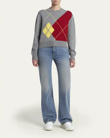 Alexander McQueen Mid-Rise Slim-Leg Denim Jeans | Thumbnail 2 Alexander McQueen Mid-Rise Slim-Leg Denim Jeans | Thumbnail 2