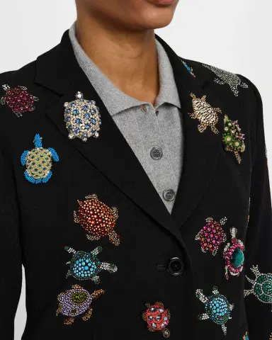 Libertine Turtle Time Short Blazer | Thumbnail 4 Libertine Turtle Time Short Blazer | Thumbnail 4
