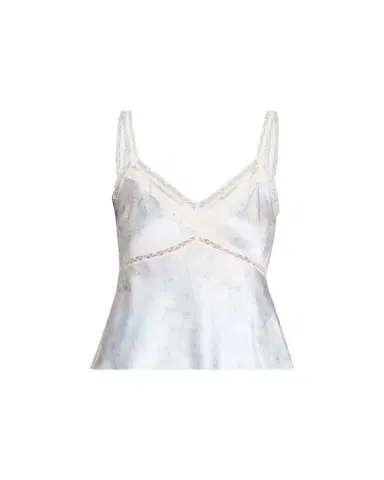 LoveShackFancy Lirena Silk-Blend Floral Top | Thumbnail 1 LoveShackFancy Lirena Silk-Blend Floral Top | Thumbnail 1