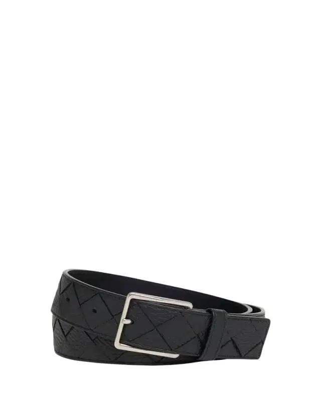 Men's Intrecciato Reversible Leather Belt