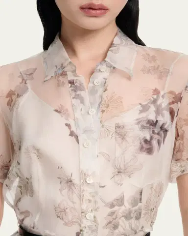 Altuzarra Kiera Floral Midi Dress | Thumbnail 5
