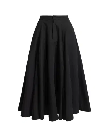 Balenciaga Cotton Godet Maxi Skirt | Thumbnail 1