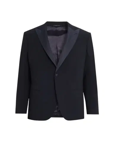 Giorgio Armani Men's Soho Line Wool Peak-Lapel Dinner Jacket | Thumbnail 1 Giorgio Armani Men's Soho Line Wool Peak-Lapel Dinner Jacket | Thumbnail 1