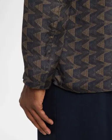 Giorgio Armani Geometric Single-Breasted Jacket | Thumbnail 12 Giorgio Armani Geometric Single-Breasted Jacket | Thumbnail 12