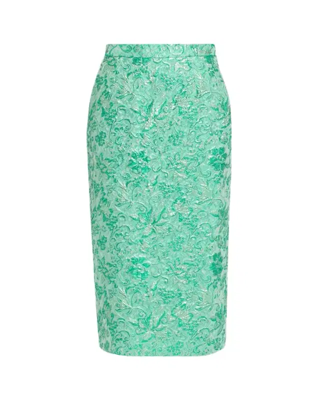 Tubo Cloque Pencil Skirt