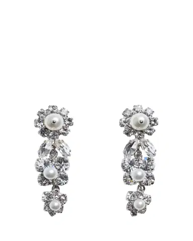 Simone Rocha Daisy Cluster Earrings | Thumbnail 1 Simone Rocha Daisy Cluster Earrings | Thumbnail 1