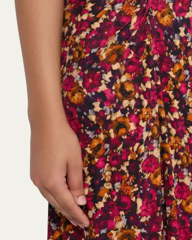 Ulla Johnson Lana Printed Sleeveless Maxi Dress | Thumbnail 5 Ulla Johnson Lana Printed Sleeveless Maxi Dress | Thumbnail 5