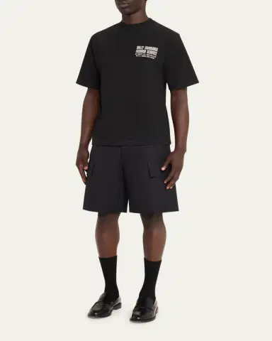 Willy Chavarria Men's Fashion Service Cotton T-Shirt | Thumbnail 2
