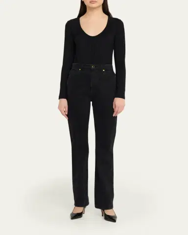 L'Agence Cassandra Ruched Bodysuit | Thumbnail 2
