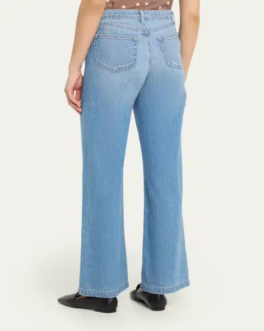 L'Agence Scottie High-Rise Wide Jeans | Thumbnail 3
