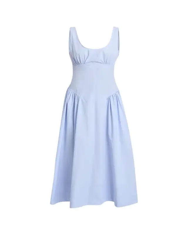 Kendall Drop-Waist Cotton Midi Dress