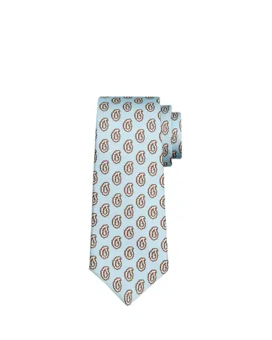 Kiton Men's Paisley 7-Fold Silk Tie | Thumbnail 1 Kiton Men's Paisley 7-Fold Silk Tie | Thumbnail 1