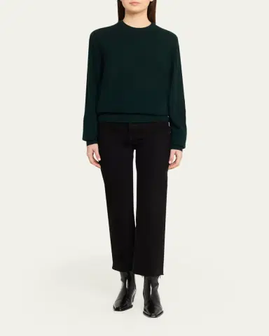 TOTEME Classic Cashmere Crewneck Sweater | Thumbnail 2 TOTEME Classic Cashmere Crewneck Sweater | Thumbnail 2