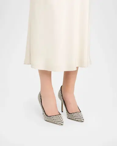 Manolo Blahnik 90mm BB Raffia Pointed-Toe Pumps | Thumbnail 6 Manolo Blahnik 90mm BB Raffia Pointed-Toe Pumps | Thumbnail 6