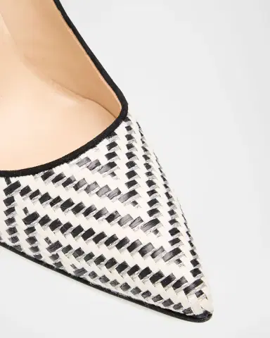 Manolo Blahnik 90mm BB Raffia Pointed-Toe Pumps | Thumbnail 9 Manolo Blahnik 90mm BB Raffia Pointed-Toe Pumps | Thumbnail 9