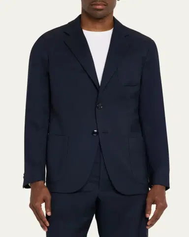Giorgio Armani Cashmere Single-Breasted Jacket | Thumbnail 4 Giorgio Armani Cashmere Single-Breasted Jacket | Thumbnail 4