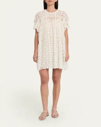 Ulla Johnson Layla Lace Mini Dress | Thumbnail 2 Ulla Johnson Layla Lace Mini Dress | Thumbnail 2