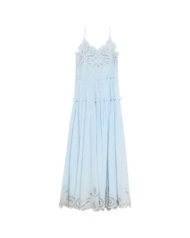 Ulla Johnson Filippa Embroidered Silk Gown | Thumbnail 1
