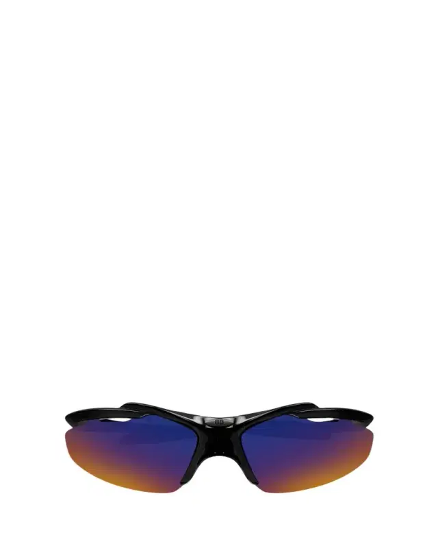 Balenciaga 72mm Wraparound Shield Sunglasses