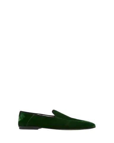 TOM FORD Men's Steven Velvet Formal Loafers | Thumbnail 1