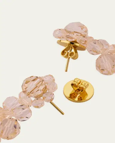 Simone Rocha Mini Cluster Earrings, Green | Thumbnail 5