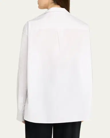 Toteme Sharp Poplin Shirt | Thumbnail 3