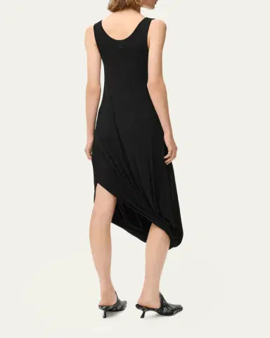 Loewe Asymmetric Draped Midi Tank Dress | Thumbnail 3 Loewe Asymmetric Draped Midi Tank Dress | Thumbnail 3