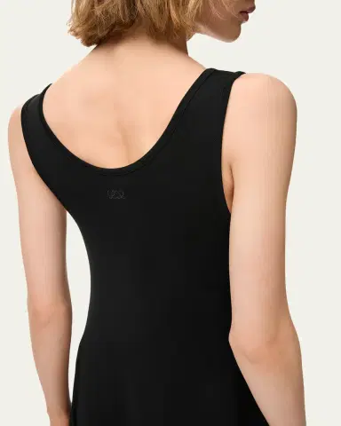 Loewe Asymmetric Draped Midi Tank Dress | Thumbnail 4 Loewe Asymmetric Draped Midi Tank Dress | Thumbnail 4
