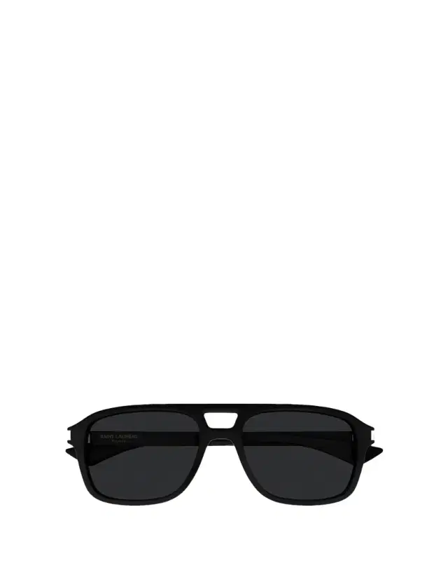 Saint Laurent Men's SL 881-001 Acetate Rectangle Sunglasses