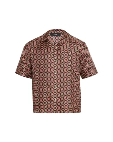 Amiri Men's ilk Medallion Camp hirt | Thumbnail 1
