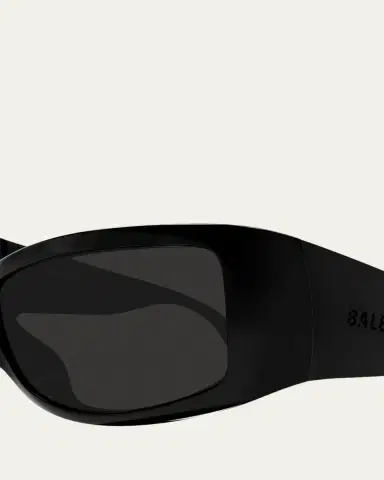 Balenciaga 66mm Wraparound Mask Sunglasses | Thumbnail 3 Balenciaga 66mm Wraparound Mask Sunglasses | Thumbnail 3
