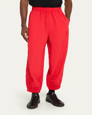 Willy Chavarria Men's Bad Boy Nylon Track Pants | Thumbnail 4