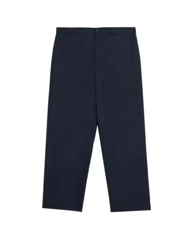 Giorgio Armani Cashmere Straight-Leg Tailored Pants | Thumbnail 1