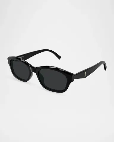 Saint Laurent Monogram 53mm Rectangular Sunglasses | Thumbnail 2