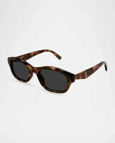 Saint Laurent Monogram 53mm Rectangular Sunglasses | Thumbnail 2