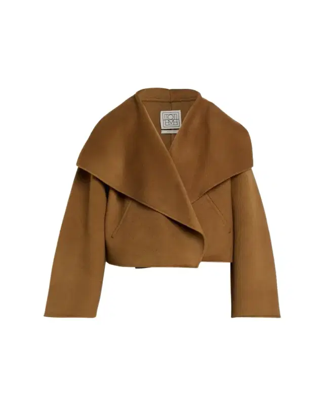 Signature Cropped Wool Double Jacket