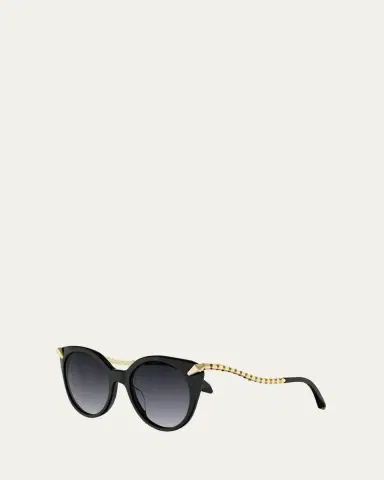 BVLGARI Serpenti Viper 53mm Cat-Eye Sunglasses | Thumbnail 2