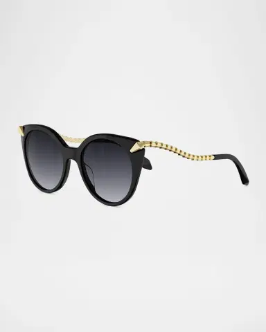 BVLGARI Serpenti Viper 53mm Cat-Eye Sunglasses | Thumbnail 10